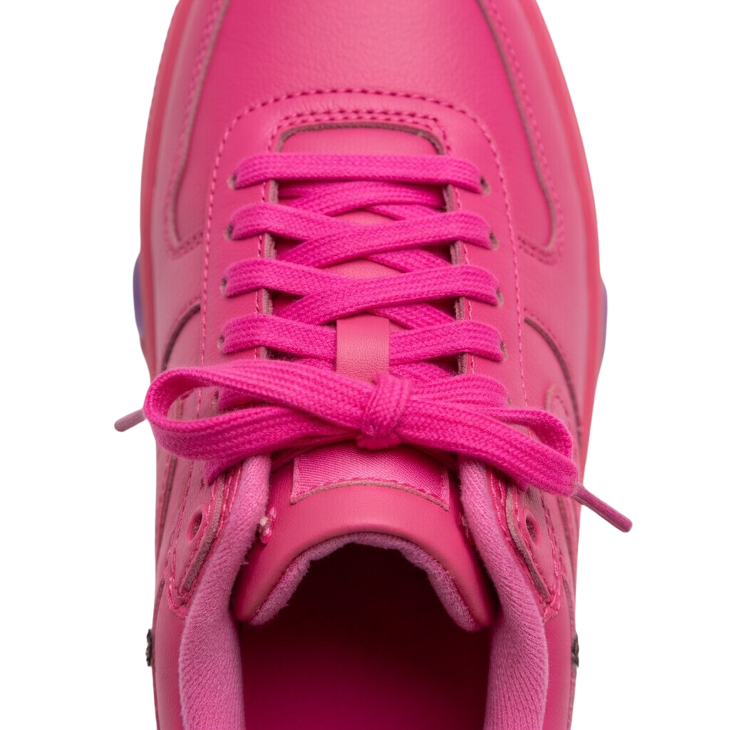 SoftSlipsy Pink Star Platform Sneakers Chunky Y2K Streetwear Trainers Women Fashion Shoes