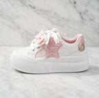 SoftSlipsy Kawaii Bow Star Platform Sneakers | Soft Girl, Korean Style Chunky Trainers