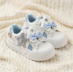 SoftSlipsy Kawaii Bow Star Platform Sneakers | Soft Girl, Korean Style Chunky Trainers