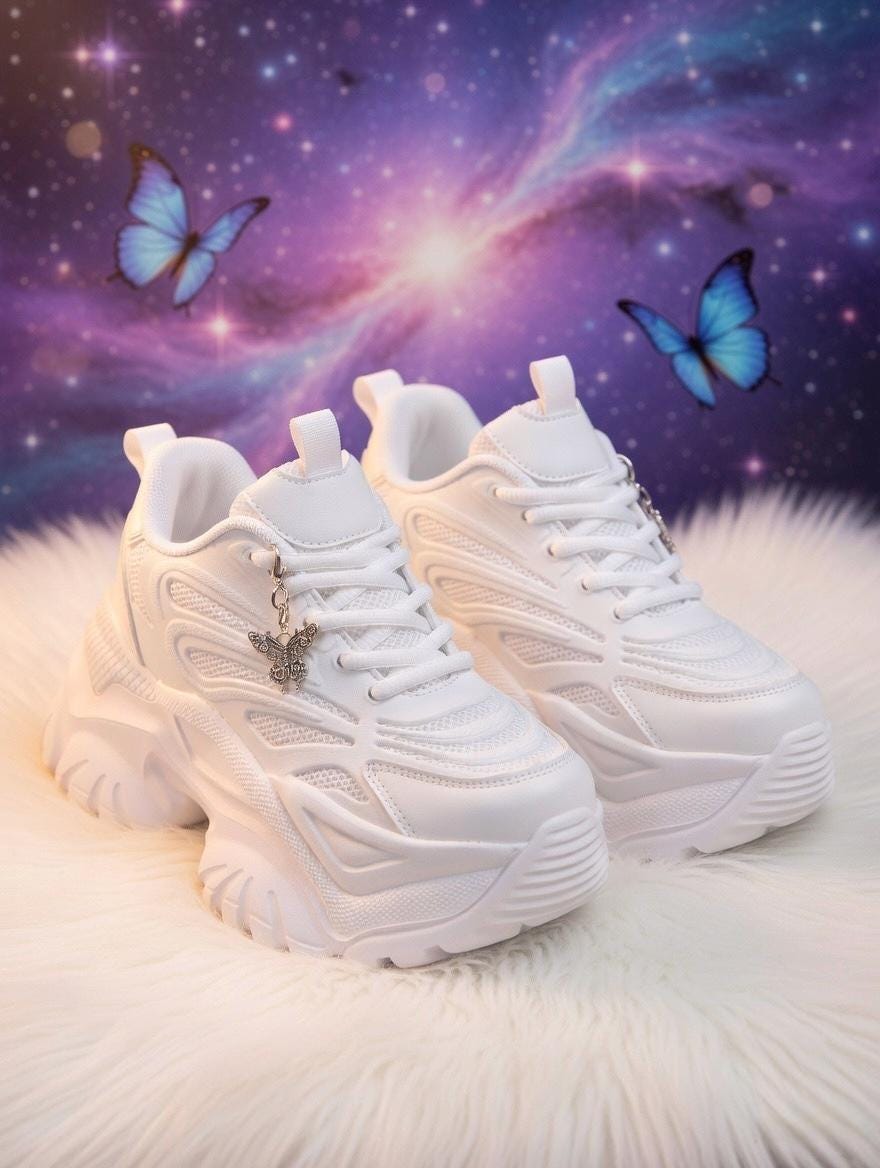 SoftSlipsy Chunky Platform Sneakers Women | Lightweight Breathable Casual Trainers