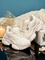 SoftSlipsy Chunky Platform Sneakers Women | Lightweight Breathable Casual Trainers