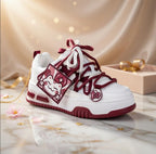 Kawaii Platform Sneakers, Pink Korean Harajuku Style Chunky Shoes | SoftSlipsy