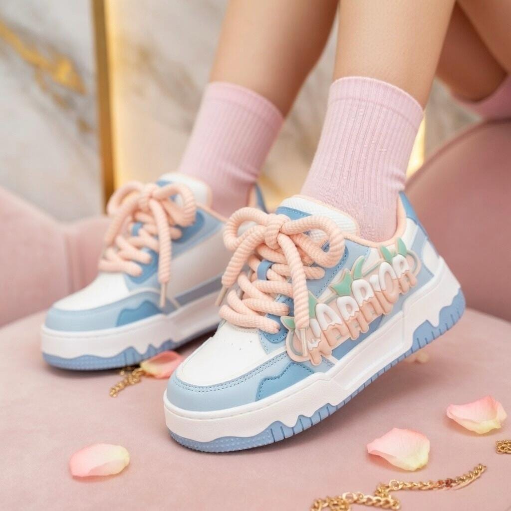 SoftSlipsy Comfort Platform Sneakers Women Lightweight Chunky Trainers Everyday Walking Casual Style Shoes