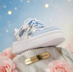 SoftSlipsy Kawaii Bear Platform Sneakers Women, Chunky Sole Streetwear Trainers
