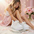 SoftSlipsy Women's Platform Sneakers: Playful Chunky Trainers, Streetwear Comfort Shoes