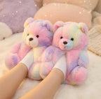 Plush Panda Bear Slippers | Ultra-Soft Cozy Indoor Shoes | SoftSlipsy