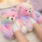 Plush Panda Bear Slippers | Ultra-Soft Cozy Indoor Shoes | SoftSlipsy