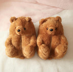 Plush Panda Bear Slippers | Ultra-Soft Cozy Indoor Shoes | SoftSlipsy