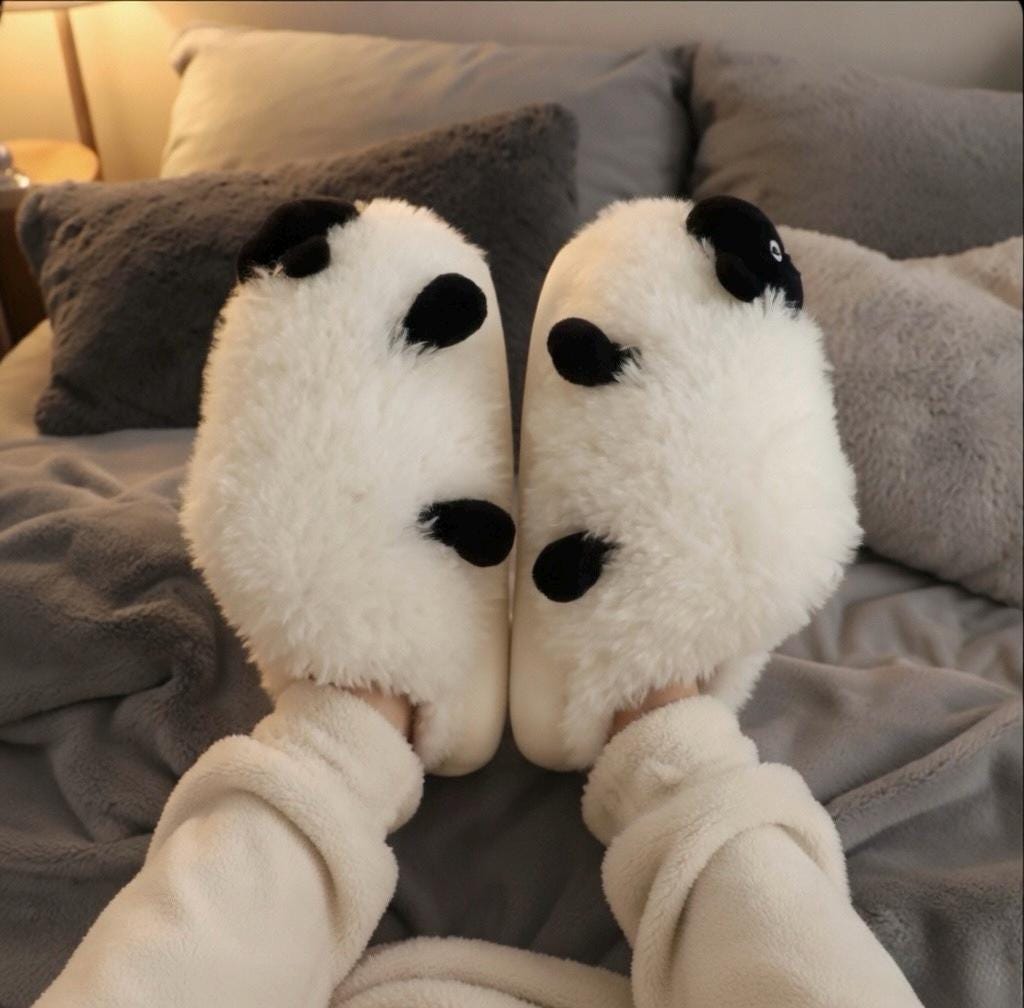 Women's Sheep Plush Slippers | Fluffy Animal House Shoes, Cozy Winter Warmth | SoftSlipsy