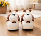Snail Platform Slippers Women | Fluffy Kawaii Animal House Shoes (Height Boost) | SoftSlipsy
