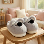 Plush Koala Slippers | Soft Animal House Shoes, Cozy Indoor Warmth | SoftSlipsy