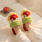 Funny Clown Plush Slippers | Cozy Cartoon Novelty Indoor Shoes | SoftSlipsy