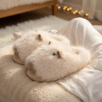 Viral Capybara Plush Slippers | Soft Cozy Winter Indoor Shoes | SoftSlipsy