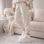 SoftSlipsy 16CM White Chunky Platform Sneakers: Hidden Height Increase, Street Style Shoes