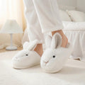 Plush Bunny Rabbit Slippers | Cozy Winter Indoor Home Shoes | SoftSlipsy