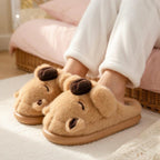 Plush Capybara Slippers | Cozy Animal House Shoes, Winter Warmth | SoftSlipsy