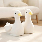 Plush Goose Slippers | Cozy Animal House Shoes, Winter Indoor Comfort |SoftSlipsy