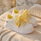 SoftSlipsy Pastel Platform Sneakers Women | Chunky Kawaii Lace Up Shoes | Soft Girl
