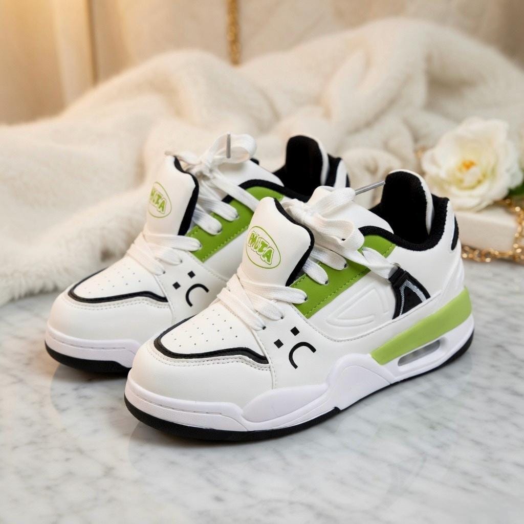 SoftSlipsy Cat Platform Sneakers | Kawaii Chunky Sole Shoes for Women, Streetwear Style