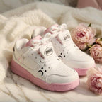 SoftSlipsy Cat Platform Sneakers | Kawaii Chunky Sole Shoes for Women, Streetwear Style