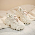 SoftSlipsy Chunky Platform Sneakers Women | Thick Sole Korean Streetwear Shoes