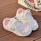 SoftSlipsy Pink Heart Platform Sneakers | Y2K Chunky Trainers (+8CM Height)
