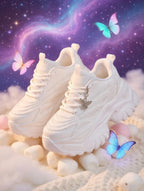 SoftSlipsy Chunky Platform Sneakers Women | Lightweight Breathable Casual Trainers