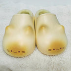Plush Cat Slippers | Cozy Warm Winter House Shoes for Women | SoftSlipsy