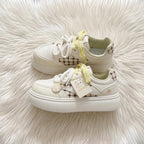 SoftSlipsy Cat Paw Platform Sneakers | Kawaii Pastel Korean Harajuku Style Shoes