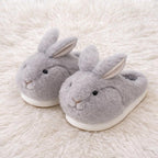Plush Bunny Rabbit Slippers | Cozy Winter Indoor Home Shoes | SoftSlipsy