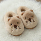 Plush Hamster Slippers | Cozy Animal House Shoes for Women, Winter Warmth | SoftSlipsy