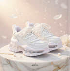 SoftSlipsy Women's Platform Sneakers, Air Cushion Sole, Height Increasing Trainers