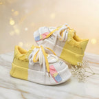 SoftSlipsy Kawaii Platform Sneakers, Pastel Pink Chunky Sole Trainers, Harajuku Style Casual Shoes