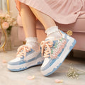 SoftSlipsy Women's Chunky Platform Sneakers: Trendy Street Style Trainers