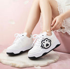 SoftSlipsy Cat Paw Platform Sneakers: Kawaii Chunky Streetwear Trainers