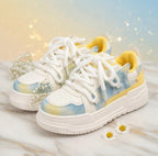 SoftSlipsy Women’s Chunky Platform Sneakers – Cotton Candy Pink
