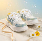 SoftSlipsy Women’s Chunky Platform Sneakers – Cotton Candy Pink