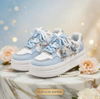 SoftSlipsy Kawaii Bear Platform Sneakers Women, Chunky Sole Streetwear Trainers