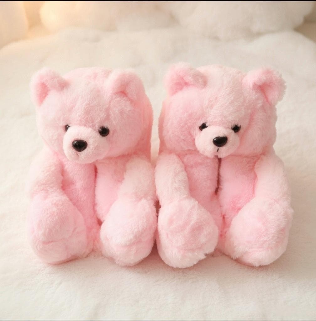 Plush Panda Bear Slippers | Ultra-Soft Cozy Indoor Shoes | SoftSlipsy