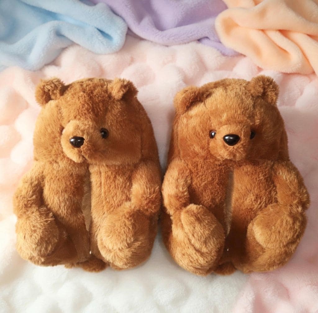 Plush Panda Bear Slippers | Ultra-Soft Cozy Indoor Shoes | SoftSlipsy