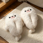Women's Seal Plush Slippers | Ultra-Soft Fluffy Animal House Shoes | Cozy Winter Indoor Footwear | SoftSlipsy