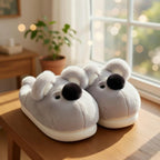 Plush Koala Slippers | Soft Animal House Shoes, Cozy Indoor Warmth | SoftSlipsy