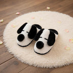 Plush Dog Slippers | Cozy Puppy Animal House Shoes, Winter Warmth | SoftSlipsy