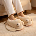 Plush Fish Slippers | Cozy Animal House Shoes, Winter Indoor Comfort | SoftSlipsy