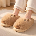 Viral Capybara Plush Slippers | Soft Cozy Winter Indoor Shoes | SoftSlipsy
