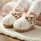 Cat Paw Plush Boots | Kawaii Animal Winter Slippers | Cozy Fluffy Indoor Home Wear | SoftSlipsy