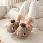 Plush Capybara Slippers | Cozy Animal House Shoes, Winter Warmth | SoftSlipsy
