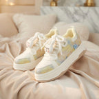 SoftSlipsy Kawaii Cat Platform Sneakers | Pastel Chunky Cartoon Shoes