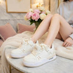 SoftSlipsy Cat Platform Sneakers | Kawaii Chunky Sole Shoes for Women, Streetwear Style