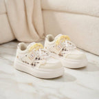 SoftSlipsy Cat Paw Platform Sneakers | Kawaii Pastel Korean Harajuku Style Shoes